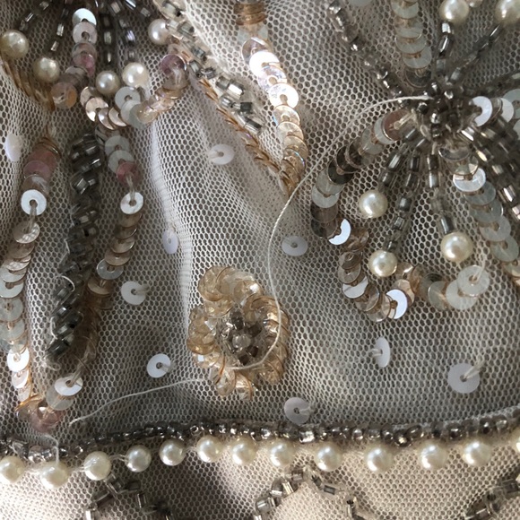 Adrianna Papell Beaded A Line Dress - Picture 8 of 8